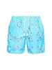 Bandana print tech swim shorts