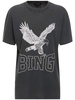 Lili Retro eagle cotton jersey t-shirt