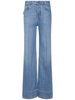 Vintage indigo wide leg denim jeans