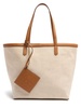 Travel canvas tote bag