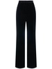 Velvet straight pants