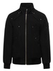 Ballistic cotton down bomber w/ fur trim