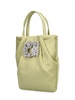 Micro RV Bouquet crystal top handle bag