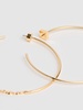 Les Creoles Jacquemus big hoop earrings