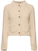 Buttoned knit cardigan