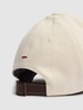 Cotton gabardine logo baseball hat