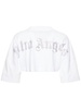 Classic logo oversize cropped t-shirt