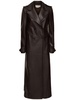 Houstt leather long coat