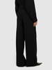 Light tech crepe wide pants