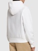 W' American script boxy fit hoodie