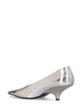 55mm The Wedge-Heel mirror pumps