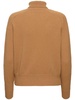 Wool knit turtleneck sweater