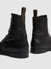 Adrien Brody lace-up leather ankle boots