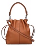 Mini DBS leather bucket bag