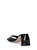 70mm Romy patent leather mules