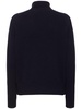 Wool knit turtleneck sweater