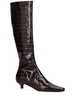 35mm The Slim Knee leather boots