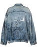 Oversize cotton denim jacket