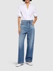 Conio denim mid waist wide jeans