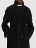 Ferro double felted wool coat