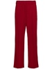 Cool & Easy Fox wool straight pants