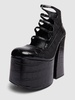 The Kiki leather platform heels