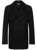 Adrien Brody wool blend peacoat