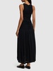 Evidente draped long dress