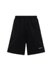 Logo cotton sweat shorts