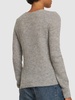 Ussi wool blend sweater w/ drawstring