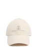 Cotton gabardine logo baseball hat