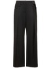 Belt loop point wide leg pants