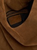 Chambred suede tote bag