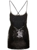 Sequined mini dress