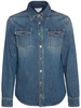 Medium washed denim shirt