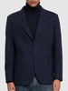 Cashmere & cotton jersey blazer