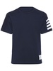 4-Bar stripe cotton jersey t-shirt