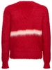 Mohair blend knit sweater