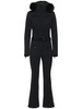 Parry ski suit w/ faux fur trim