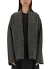 Uma Wang Check Patterned Long-Sleeved Cardigan