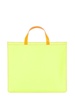 Super Fluo Leather Tote Bag