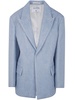 Filippa K Textured Blazer Clothing in Blue