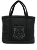 Maison Kitsuné Fox Head Puffer Medium Tote