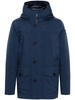 Add Rain Parka With Inner Down Jacket Clothing in Blue