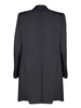 Zip Details Black Coat