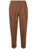 Peserico Trousers in Brown