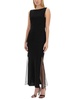 Helmut Lang Sheer-Panelled Sleeveless Maxi Dress