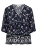 Ba&Sh Blouse With Scarf Style Print