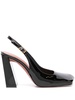 Ami Paris Na Muaddi Charlotte Sling Patent Pumps