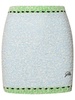 GCDS CLOCK KNIT SKIRT